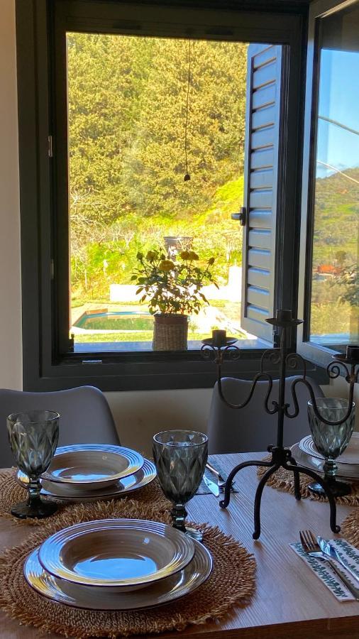 Ampelos Cretan Villa - Private Pool & Heated Ozone Jacuzzi Yerolakkos ภายนอก รูปภาพ