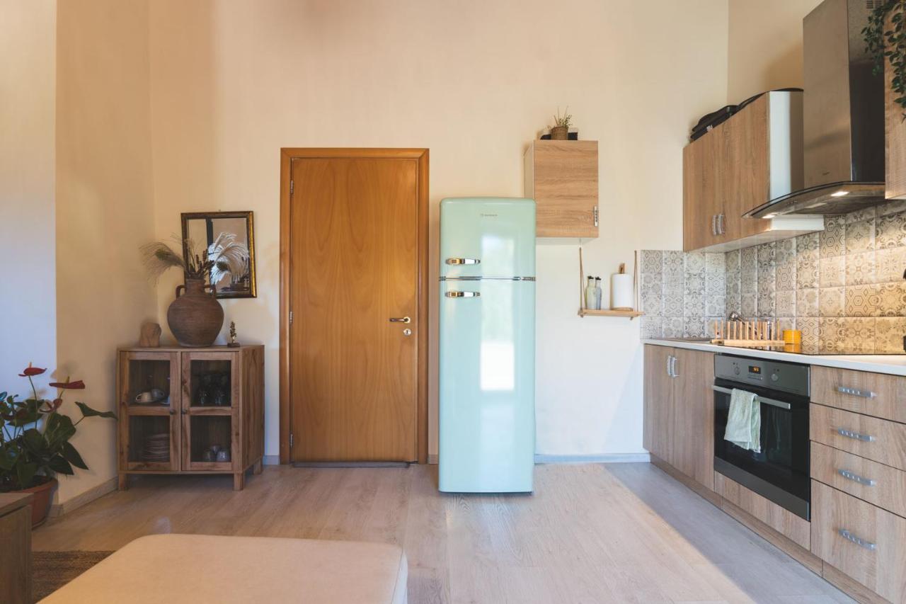 Ampelos Cretan Villa - Private Pool & Heated Ozone Jacuzzi Yerolakkos ภายนอก รูปภาพ
